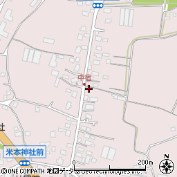 仲村精米所周辺の地図