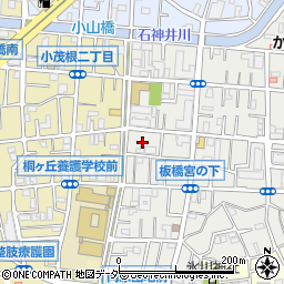 東京都板橋区大谷口北町83周辺の地図