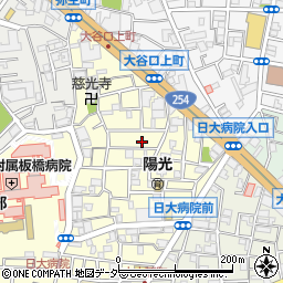 東京都板橋区大谷口上町17-4周辺の地図