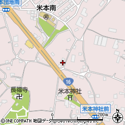 千葉県八千代市米本2132周辺の地図