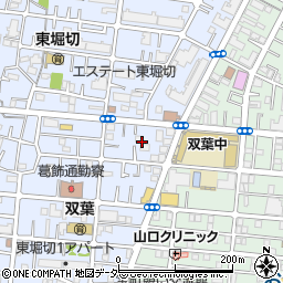 東京都葛飾区東堀切1丁目19周辺の地図