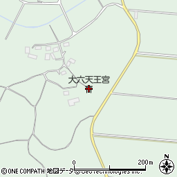 大六天王宮周辺の地図