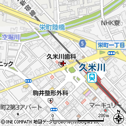 株式会社エイブル　久米川店周辺の地図