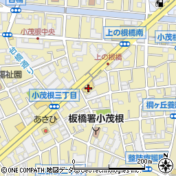 オートバックス環七板橋店周辺の地図