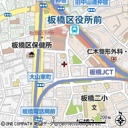 ソレーユ板橋周辺の地図