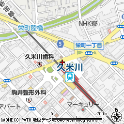 じゃんぼ総本店 久米川駅前店周辺の地図
