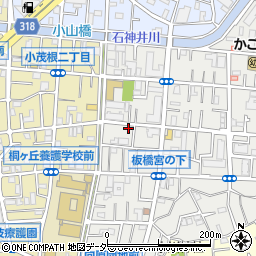 東京都板橋区大谷口北町83-14周辺の地図