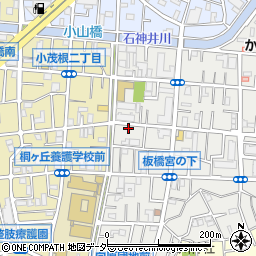 東京都板橋区大谷口北町83-12周辺の地図