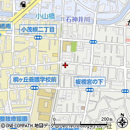 東京都板橋区大谷口北町83-11周辺の地図