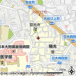 東京都板橋区大谷口上町16-8周辺の地図