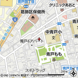 東京都葛飾区青戸4丁目19周辺の地図