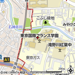 東京都北区滝野川5丁目57周辺の地図