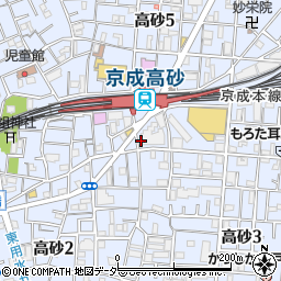 餃子職人のお店 青山餃子房 高砂店周辺の地図