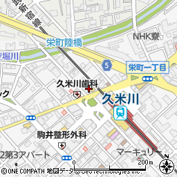 サイゼリヤ 久米川駅前店周辺の地図