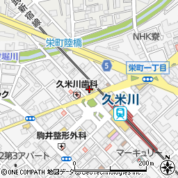 マクドナルド久米川店周辺の地図