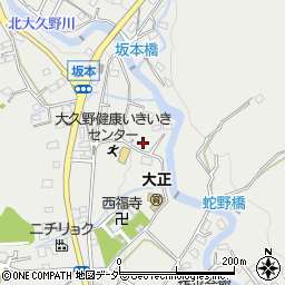 東京都西多摩郡日の出町大久野695周辺の地図