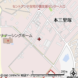 ソワサント成田Ｃ周辺の地図