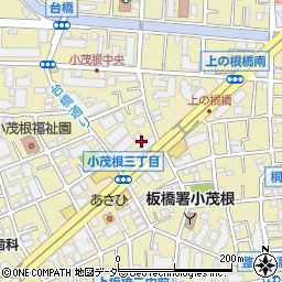 カラオケＢａｎＢａｎ小茂根店周辺の地図