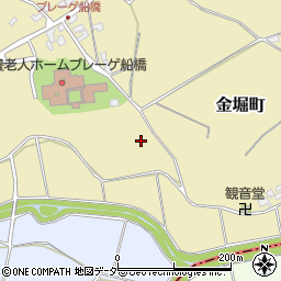 千葉県船橋市金堀町189周辺の地図