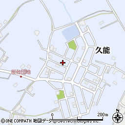 千葉県富里市久能238-102周辺の地図