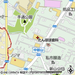 ダイソー鎌ヶ谷道野辺店周辺の地図