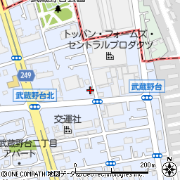 岩谷産業株式会社　西東京営業所周辺の地図
