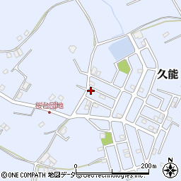 千葉県富里市久能238-93周辺の地図