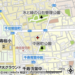 東京都足立区千住龍田町2周辺の地図