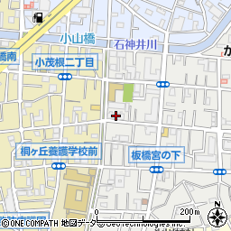 東京都板橋区大谷口北町86-7周辺の地図