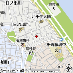 東京都足立区日ノ出町10周辺の地図
