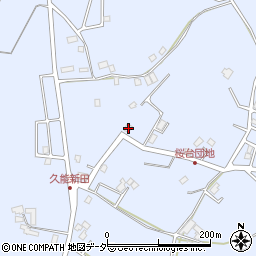 千葉県富里市久能314周辺の地図