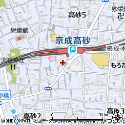 高砂慶友整形外科周辺の地図
