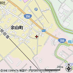 千葉県銚子市余山町158周辺の地図