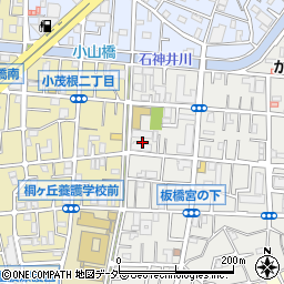 東京都板橋区大谷口北町86周辺の地図