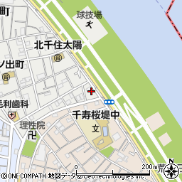 東京都足立区日ノ出町6周辺の地図