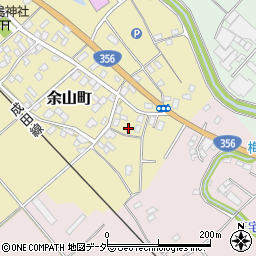 千葉県銚子市余山町58周辺の地図