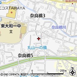 奈良橋たんぽぽ寮周辺の地図