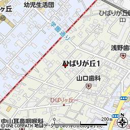 〒202-0001 東京都西東京市ひばりが丘の地図