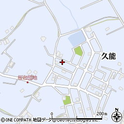 千葉県富里市久能238-110周辺の地図