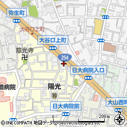 東京都板橋区大谷口上町6-17周辺の地図