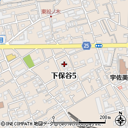 ハチ駆除サービス２４西東京下保谷店周辺の地図