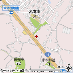 千葉県八千代市米本2137周辺の地図