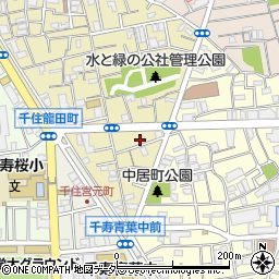 東京都足立区千住龍田町3周辺の地図