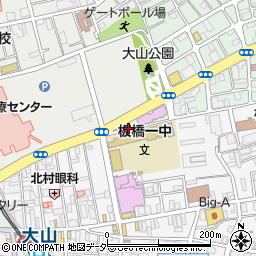 東京都板橋区栄町36周辺の地図