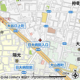 東京都板橋区弥生町1周辺の地図