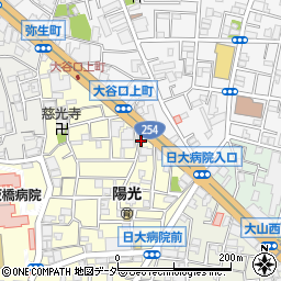 東京都板橋区大谷口上町6-16周辺の地図