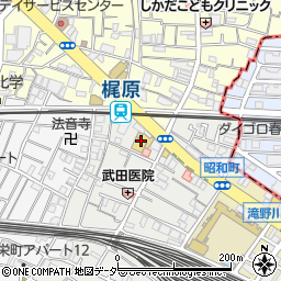日産東京販売王子店周辺の地図