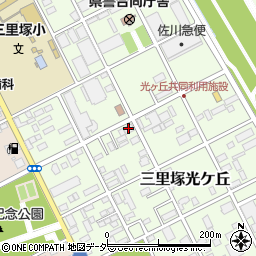 啓徳社周辺の地図