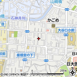 東京都板橋区大谷口北町56-1周辺の地図