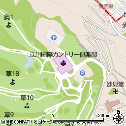 ゴルフパートナー立川国際カントリー倶楽部店周辺の地図